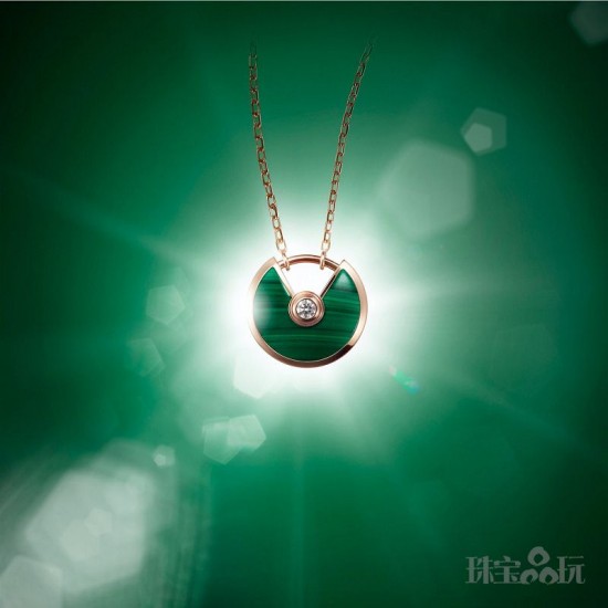 寶石知識：孔雀石(Malachite)-珠寶首飾展示圖【行業經典】