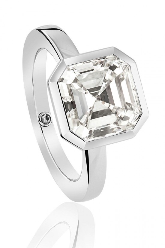 不可仿制的魅力：皇家阿斯切(Royal Asscher Cut)-珠寶首飾展示圖【行業經典】