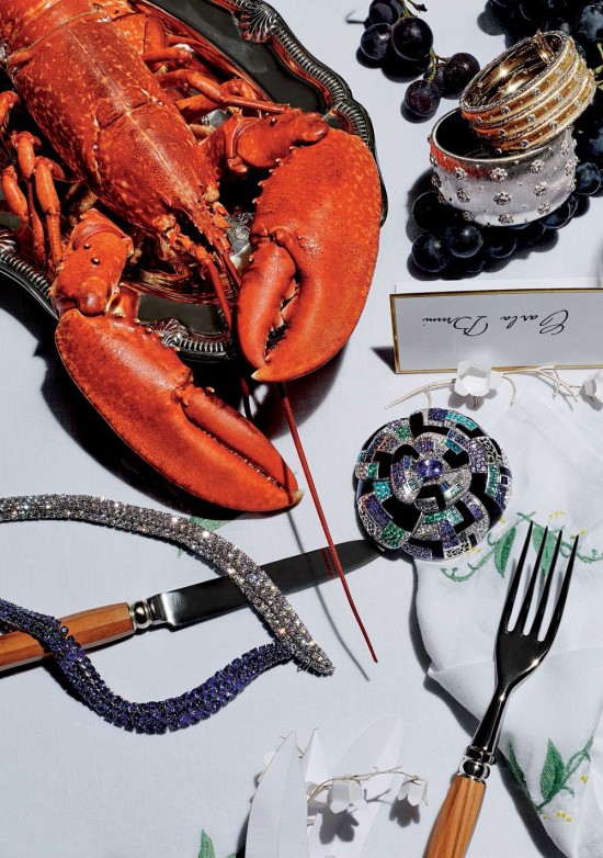 L&#8217;OFFICIEL：珠寶大餐-珠寶首飾展示圖【行業經典】