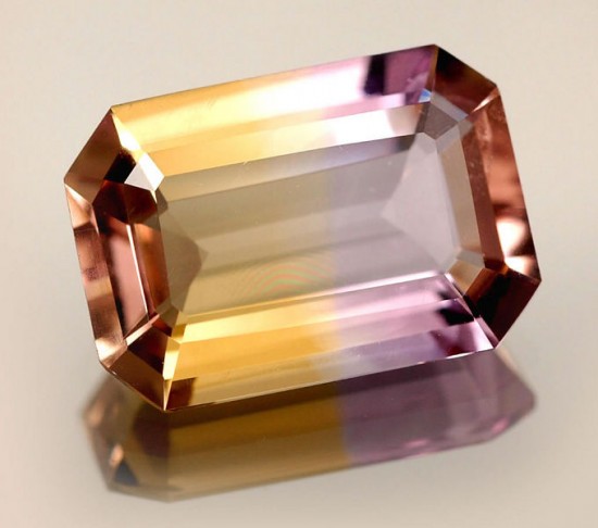 紫黃水晶(Ametrine)-珠寶首飾展示圖【行業經典】