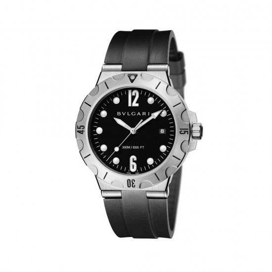 優雅豪邁 寶格麗(Bulgari)Diagono Scuba全新腕表-珠寶首飾展示圖【行業經典】