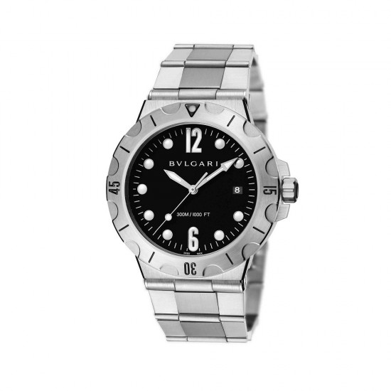 優雅豪邁 寶格麗(Bulgari)Diagono Scuba全新腕表-珠寶首飾展示圖【行業經典】