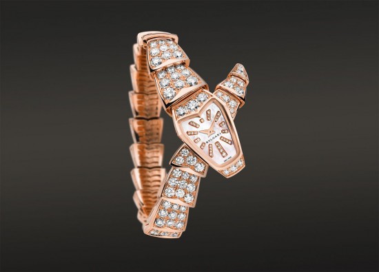 散發異國風情 寶格麗(Bulgari)全新Serpenti系列珠寶腕表-珠寶首飾展示圖【行業經典】