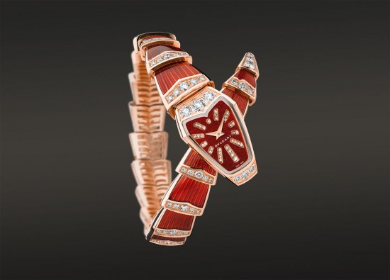 散發異國風情 寶格麗(Bulgari)全新Serpenti系列珠寶腕表-珠寶首飾展示圖【行業經典】