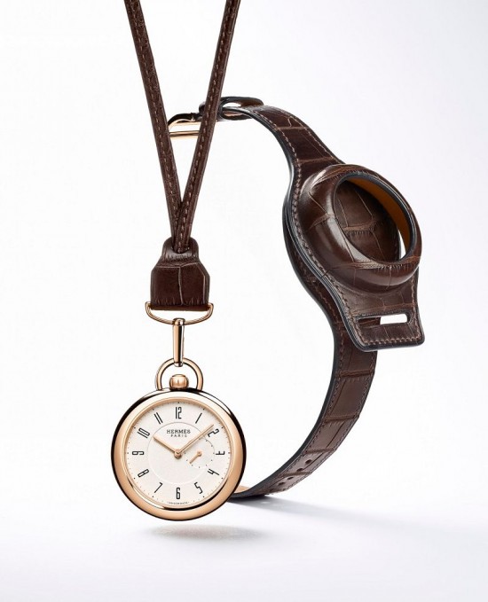 愛馬仕(Hermes)推出2015“Only Watch”二用懷表-珠寶首飾展示圖【行業經典】