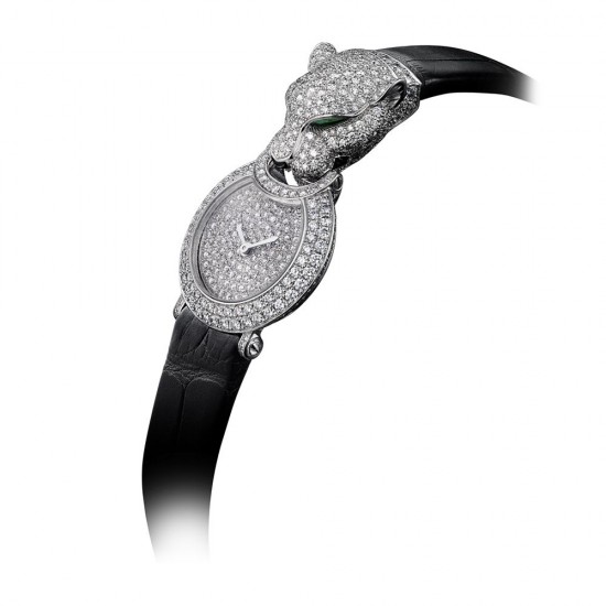 卡地亞(Cartier)SIHH 2015美洲豹珠寶腕表-珠寶首飾展示圖【行業經典】