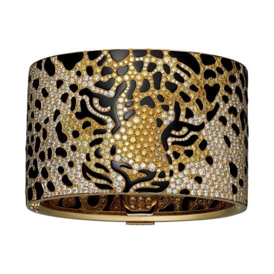 卡地亞(Cartier)SIHH 2015美洲豹珠寶腕表-珠寶首飾展示圖【行業經典】