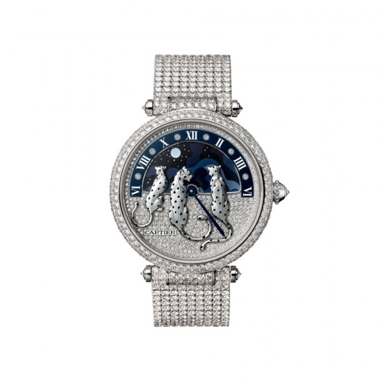 卡地亞(Cartier)SIHH 2015美洲豹珠寶腕表-珠寶首飾展示圖【行業經典】