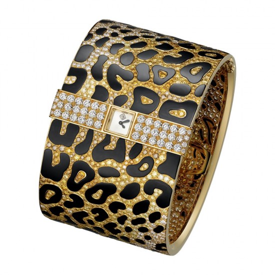 卡地亞(Cartier)SIHH 2015美洲豹珠寶腕表-珠寶首飾展示圖【行業經典】