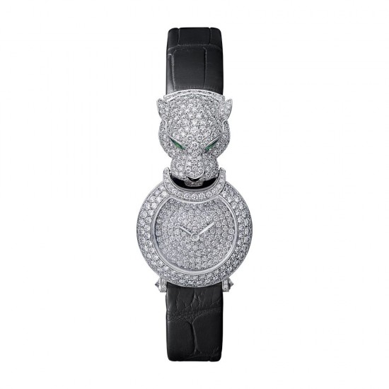 卡地亞(Cartier)SIHH 2015美洲豹珠寶腕表-珠寶首飾展示圖【行業經典】