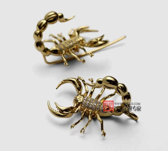 致命誘惑：鉆石金蝎-創意珠寶