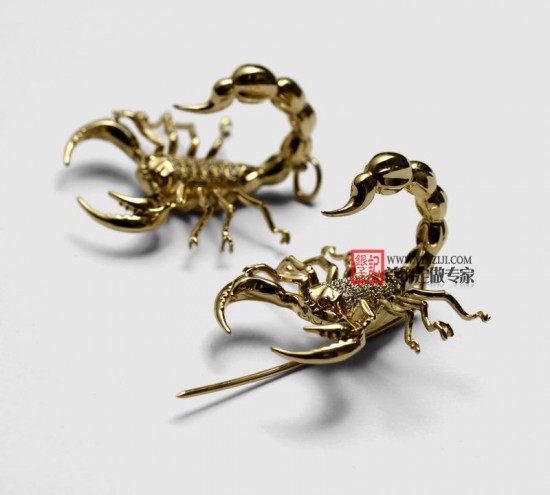 致命誘惑：鉆石金蝎-創意珠寶
