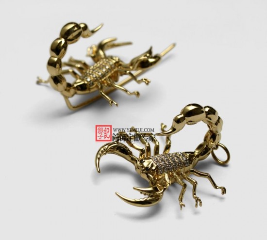 致命誘惑：鉆石金蝎-創意珠寶