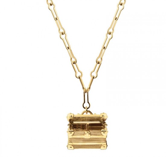 路易威登(Louis Vuitton)Petite Malle小箱子吊墜-創意珠寶