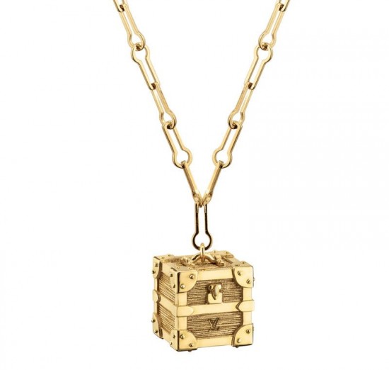 路易威登(Louis Vuitton)Petite Malle小箱子吊墜-創意珠寶
