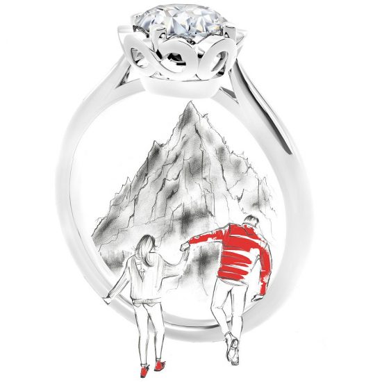 永恒印記Forevermark：幸福歷程 有你伴隨-時尚珠寶設計【行業頂級】