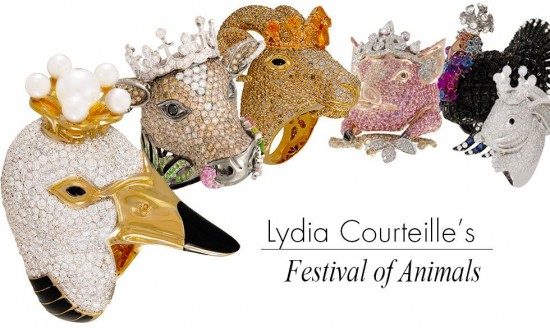 Lydia Courteille《動物莊園》-創意珠寶