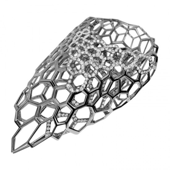 Caspita X Zaha Hadid：Skein系列首飾-創意珠寶