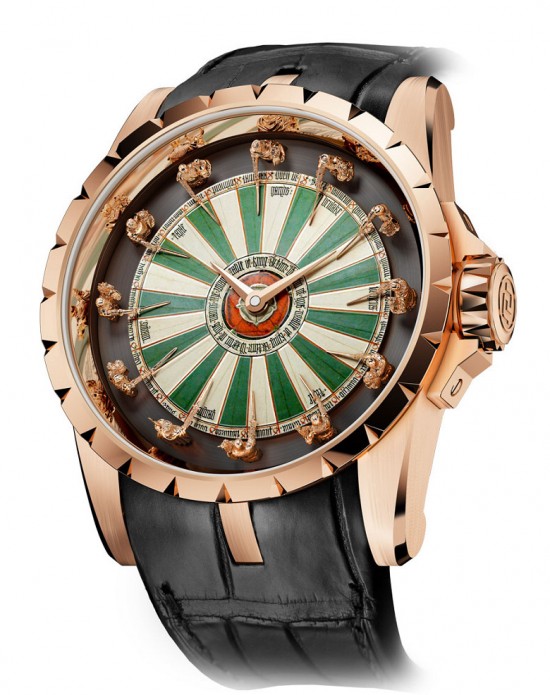 豪爵(Roger Dubuis)Excalibur Table Ronde腕表-珠寶首飾展示圖【行業經典】