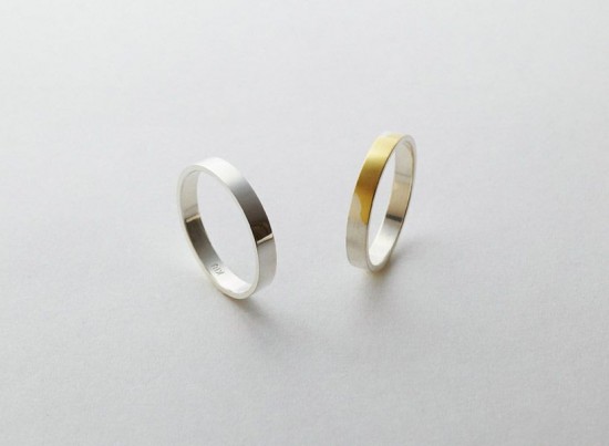 gold wedding ring：見證愛的痕跡-創意珠寶