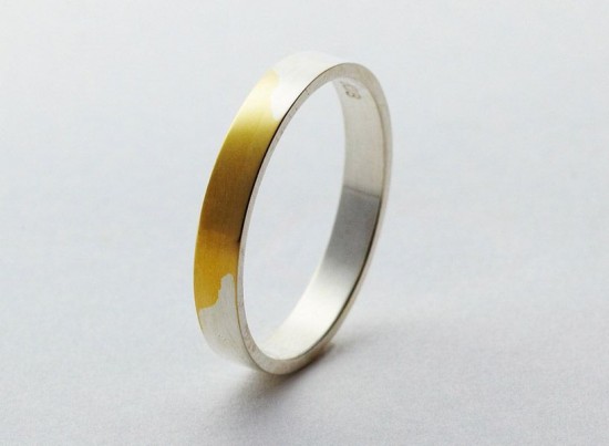 gold wedding ring：見證愛的痕跡-創意珠寶
