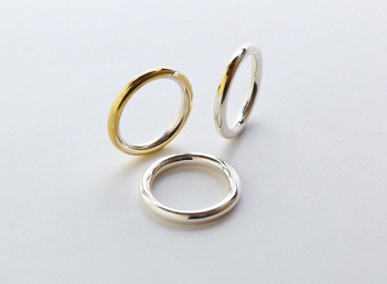 gold wedding ring：見證愛的痕跡-創意珠寶