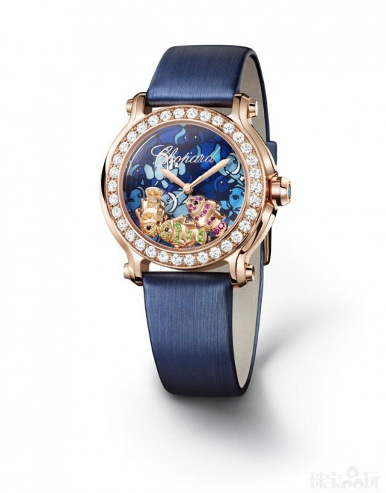 Chopard Happy Fish腕表 邀你暢游海底世界-時尚珠寶設計【行業頂級】