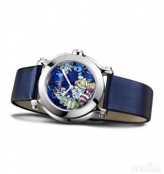 Chopard Happy Fish腕表 邀你暢游海底世界-時尚珠寶設計【行業頂級】