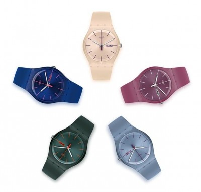 五色秋冬 Swatch New Gent叛逆風騷系列-時尚珠寶設計【行業頂級】