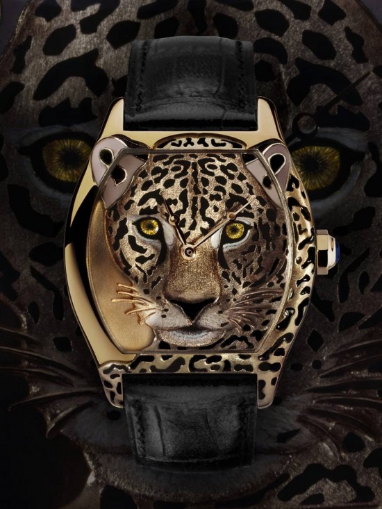 精湛工藝造詣完美 Cartier d’Art系列珠寶腕表-珠寶首飾展示圖【行業經典】