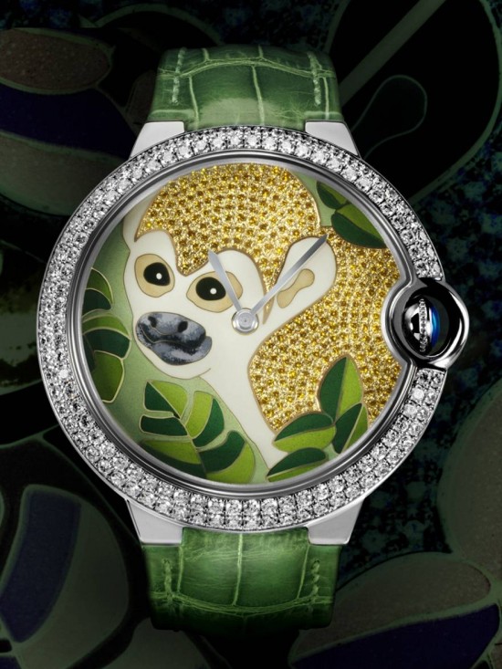 精湛工藝造詣完美 Cartier d’Art系列珠寶腕表-珠寶首飾展示圖【行業經典】