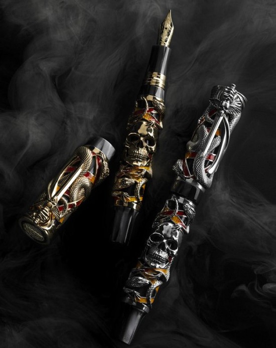 史泰龍親自操刀設計Montegrappa“混沌”鋼筆-珠寶首飾展示圖【行業經典】