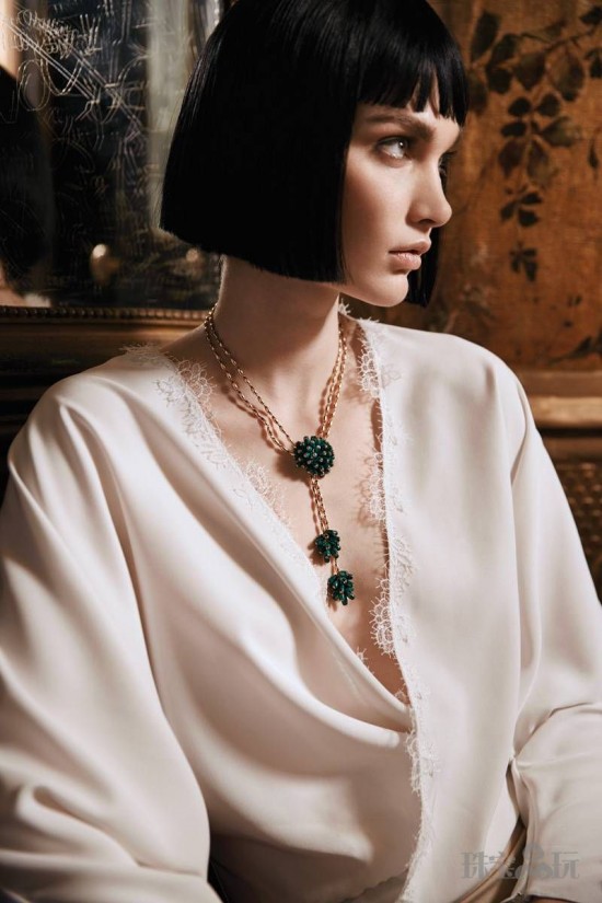 古典氣質十足 超模Irina Nikolaeva出演Paris Nouvelle Vague珠寶大片-珠寶首飾展示【行業