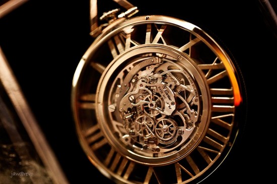 卡地亞Cartier Skeleton Pocket Watch-珠寶首飾展示圖【行業經典】