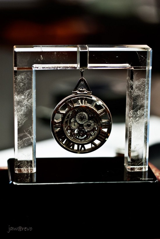 卡地亞Cartier Skeleton Pocket Watch-珠寶首飾展示圖【行業經典】