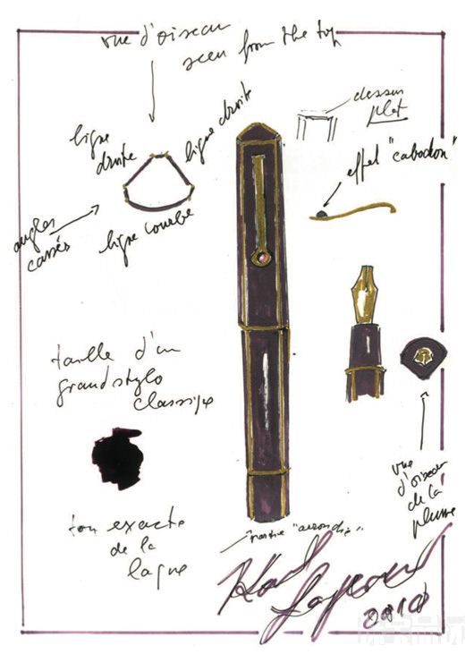 S.T. Dupont x Karl Lagerfeld聯名系列鋼筆-時尚珠寶設計【行業頂級】