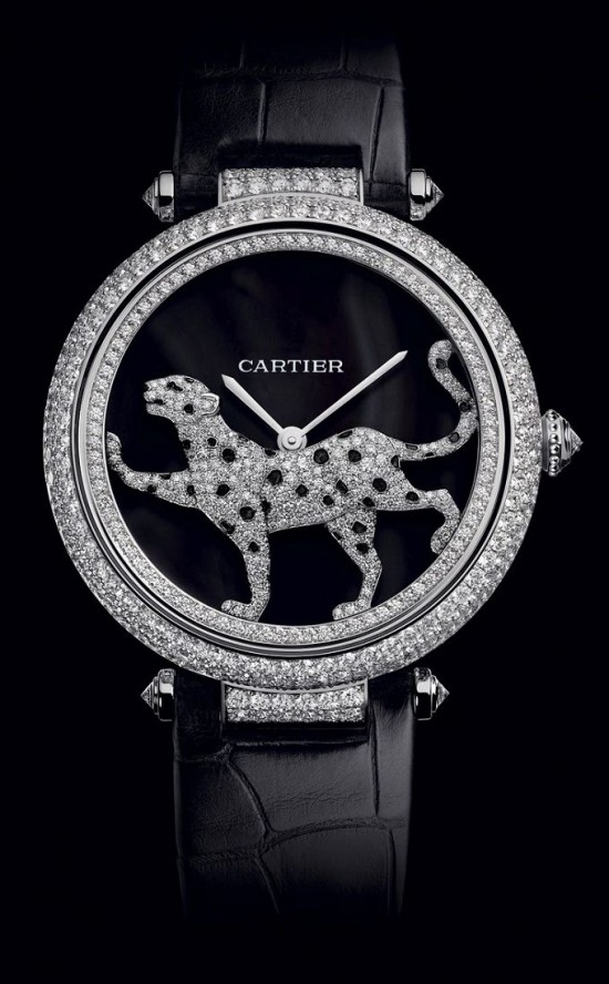 Masse Secrete Panther Decor鉆石女裝腕表-珠寶首飾展示圖【行業經典】