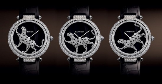 Masse Secrete Panther Decor鉆石女裝腕表-珠寶首飾展示圖【行業經典】