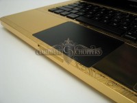 Computer Choppers：24K純金MacBook Pro-珠寶首飾展示圖【行業經典】