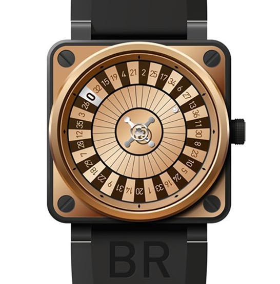 Bell&#038;Ross BR01俄羅斯輪盤腕表-時尚珠寶設計【行業頂級】