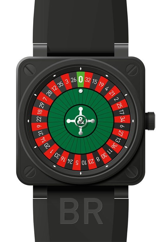 Bell&#038;Ross BR01俄羅斯輪盤腕表-時尚珠寶設計【行業頂級】