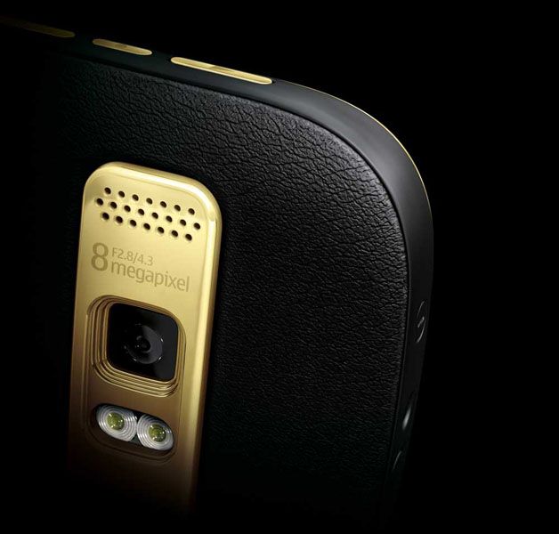 諾基亞(Nokia)發布18K鍍金智能手機-時尚珠寶設計【行業頂級】