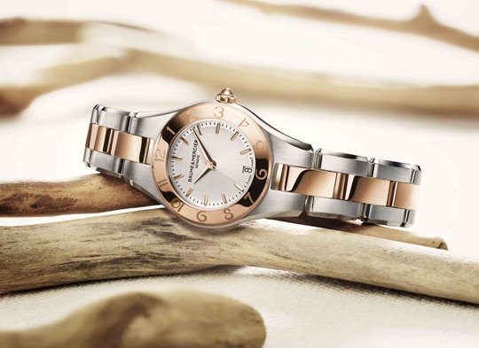 名士(Baume &#038; Mercier)Linea系列女士腕表-時尚珠寶設計【行業頂級】