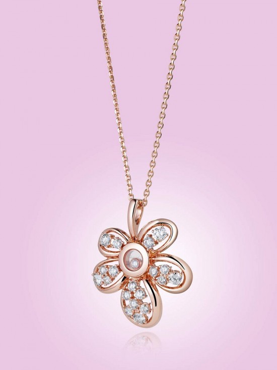 綻放生命之花 Chopard全新Happy Diamonds珠寶系列-珠寶首飾展示【行業精選】