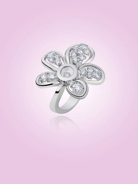 綻放生命之花 Chopard全新Happy Diamonds珠寶系列-珠寶首飾展示【行業精選】