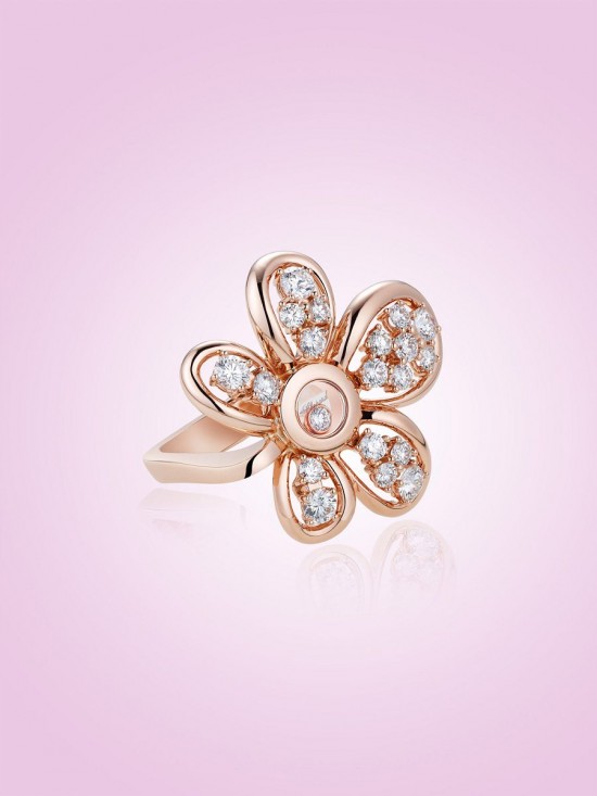綻放生命之花 Chopard全新Happy Diamonds珠寶系列-珠寶首飾展示【行業精選】