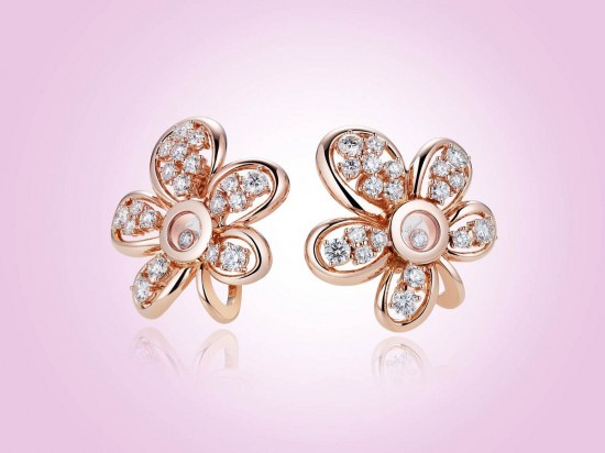 綻放生命之花 Chopard全新Happy Diamonds珠寶系列-珠寶首飾展示【行業精選】