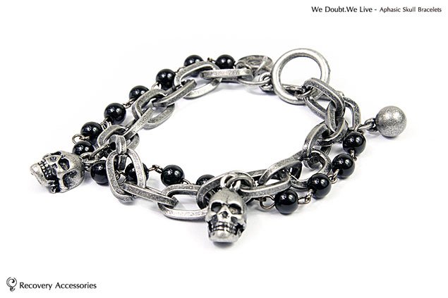 Recovery 2011 Aphasic Skull &#038; Doubt-Maria Bracelets