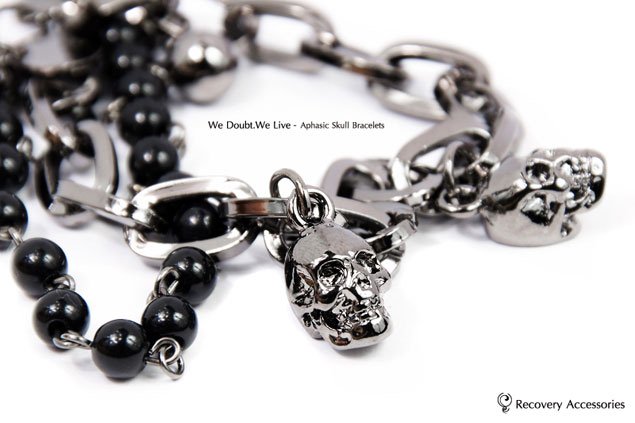 Recovery 2011 Aphasic Skull &#038; Doubt-Maria Bracelets