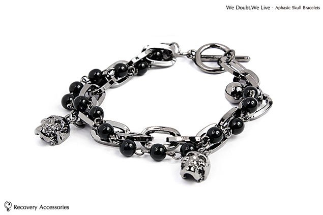 Recovery 2011 Aphasic Skull &#038; Doubt-Maria Bracelets